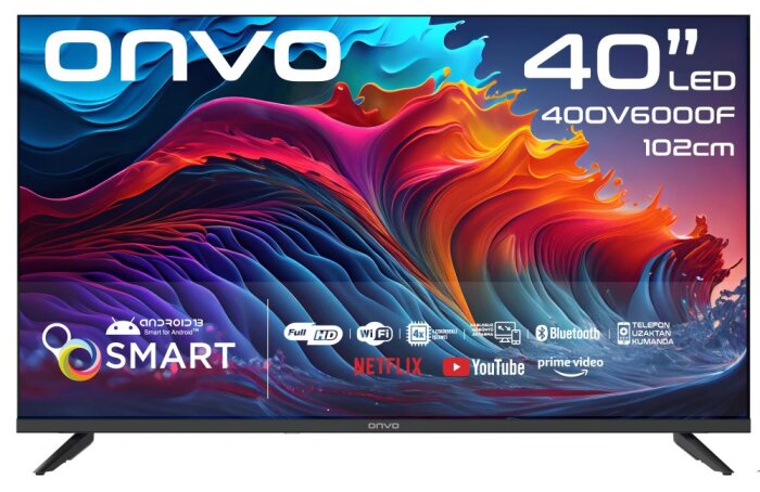40OVF6000F 40'' 102 Ekran Uydu Alıcılı Full HD Android 13 Smart LED TV - 1