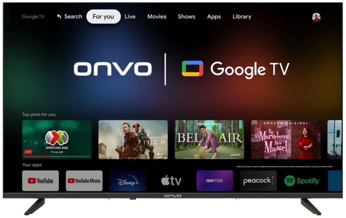 43OVF9001F 43'' 109 Ekran Uydu Alıcılı Full HD Google LED TV - 1